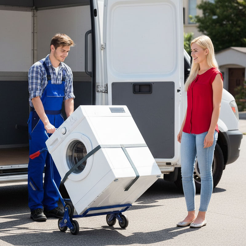 Koneen irrotus ja kuljetus